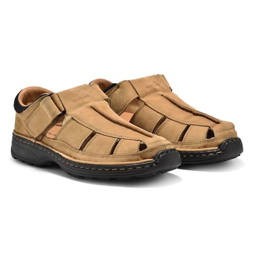 Image of Woodland Men's Leather Sandal