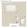 Hamur Home Cambiador Bebé Pañales Portátil Impermeable 40 X 70 Cm Reutilizable Lavable A Máquina para Niños y Niñas (Leaves) #3