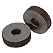 WAAZVXS Steel 0.3 mm Pitch Linear Knurl Wheel 28 OD Single Straight Coarse Pattern Knurling Tool Pack of 2 Alloy Hob