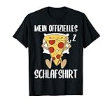 Mein Offizielles Schlafshirt Pizza Pyjama Geschenk Lustig T-Shirt