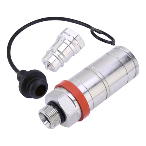 ciciTree M22x1.5 Hydraulic Male Female Quick Release Coupling Dust Cap Set Compatible for John Deere Tractor 6400 6410 6420 6800 7430 AL166181 AL112951 AL119348 AL170665