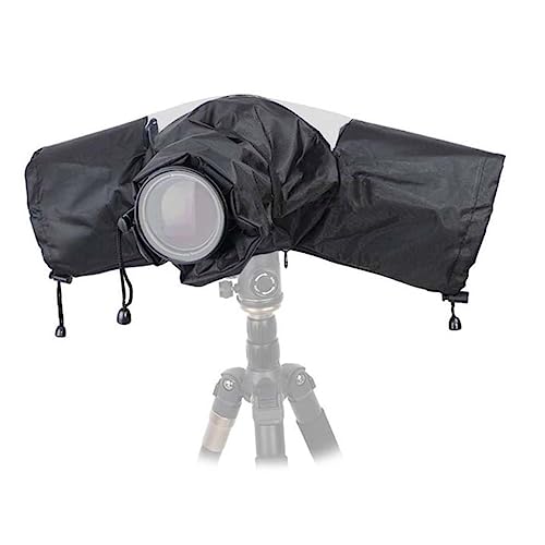 OSALADI DSLR Rain Cover Digital Camera Rain Cover Camera Rain Shield Cover Camera Rain Hood Camera Cover Rainshade for Camera Rainproof for Cameras Camera Raincoat Black