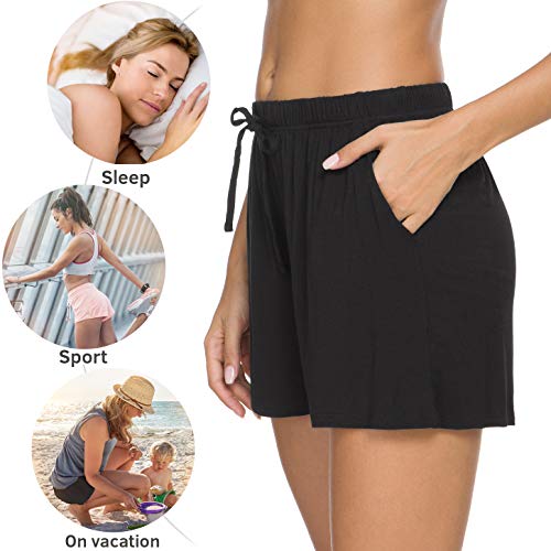 Image of Orrpally Pajama Shorts Womens Lounge Short Sleep Shorts Pajama Bottoms