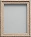 Produktbild Frame Company Brompton Range Shabby Chic Bilderrahmen 12 x 10 Zoll (30,48 x 25,4 cm), klassisch, cremefarben, Plastik Glas, Vintage Cream, a2