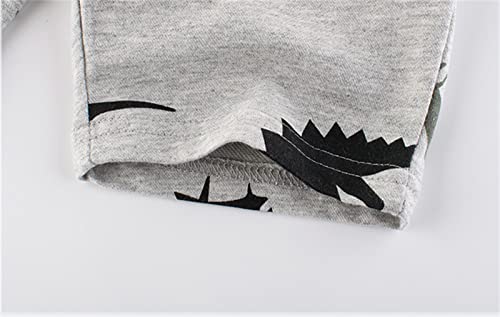 Moonker Toddler Boys Baggy Sweat Shorts Lightweight Drawstin Athletic Short Trousers Summer Trendy Short Pants3