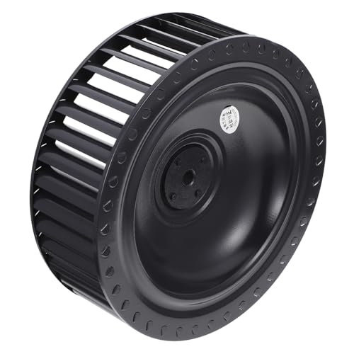 NUOBESTY accesorios para campana extractora ventilación rueda de viento del motor Rueda de viento de campana extractora campanas extractoras de cocina Metal Black