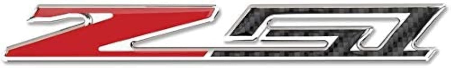 West Coast Corvette / Camaro - C7 Z51 Badge Emblem - Domed - Carbon Fiber Look w/Chrome Trim: C7 Stingray Z51 (3 inch)