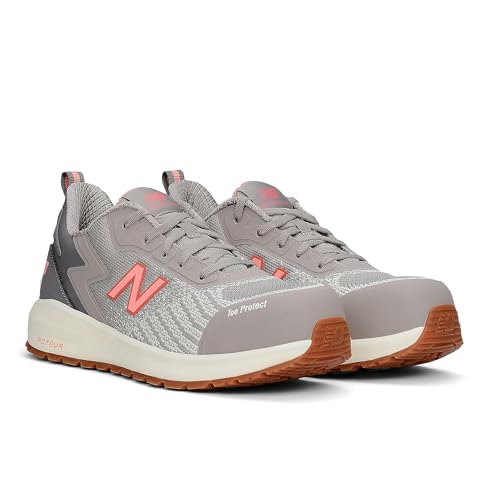 New Balance Women's Speedware Composite Toe Industrial Shoe, Beige/Desert Flower, 9