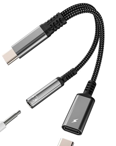 Convertisseur USB C Jack 3.5mm pour écouter votre musique en voiture et charger votre Samsung