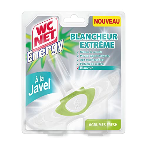 WC NET Energy Bloc Blancheur Extrême à la Javel Agrumes Fresh 38 g Cover