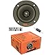SP Audio 1 SP-TW07 SPTW07 superhochtöner 8,5 cm 85 mm Durchmesser 100 watt rms und 200 watt max impedanz 4 ohm empfindlichkeit 112,3 db neodym-Magnet, 1 stück + Kondensator und 3 kostenlose Aufkleber