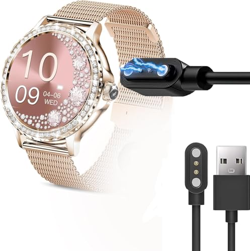 Cargador magnético negro para smartwatch Fitonus F19 G127 y L52 Pro