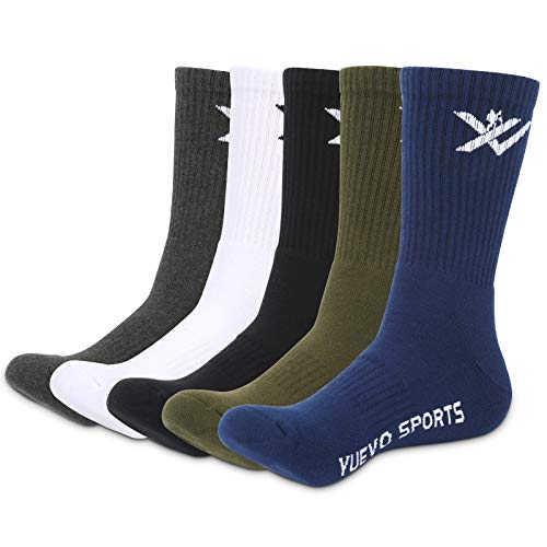 YUEVO SPORTS 5 Paires Hommes Chaussettes Cover