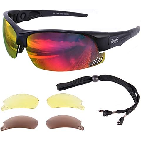 Rapid Eyewear Sports Sunglasses with Adjustable Arms Cover