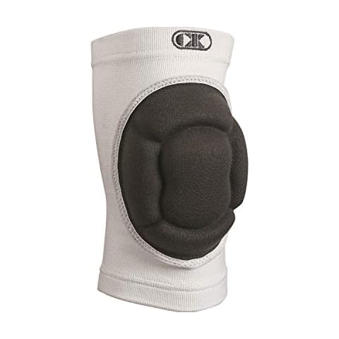 Cliff Keen Impact Bubble Kneepad in White Cover