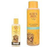 BURT'S BEES FOR PETS Bundle - Paw & Nose Lotion with Rosemary & Olive Oil (4 oz) & Itch Soothing Shampoo with Honeysuckle (16 oz), Natural Moisturizing & Itch Relief for Dogs