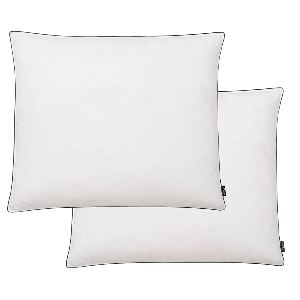 vidaXL 2X Kissen Daunen Federkissen Kissenfüllung Kopfkissen Füllkissen Daunenkissen Schlafkissen Sofakissen Kuschelkissen 60x70cm Weiß