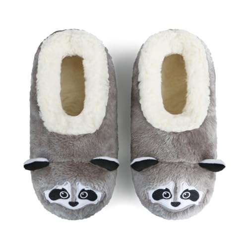Image of Snoozies Barnyard Animal Slipper Socks for Women