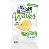Cape Cod Less Fat Sea Salt Chips, 7.5 Oz Bag