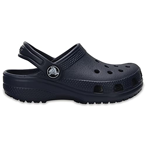Image of crocs Unisex-Child Classic Clog K Navy 1 UK (J1) (204536-410)