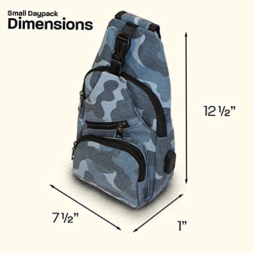 Image of Nupouch Anti-Theft Daypack: Anti Theft Crossbody Bag, Lightweight for Travel, Hiking, or Everyday Pickpocket Protection