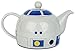 Funko SW02331 Star Wars Teapot: R2-D2, Ceramic, White, 14 x 9.5 x 13.3 cm