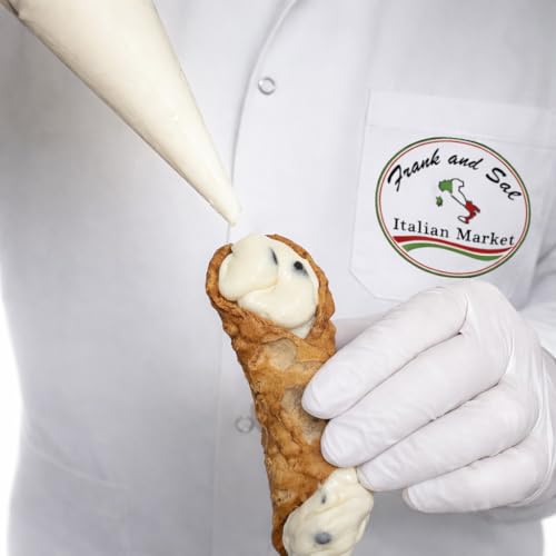 New York Fresh Cannoli Cream - 6 Pounds Frank and Sal Bakery - Four 1.5-lb pastry bags.