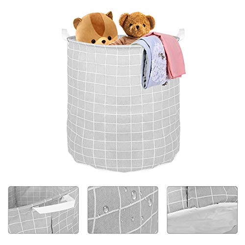 image for Foldable Laundry Basket,GAKOV Collapsible Washing Hamper 17.7