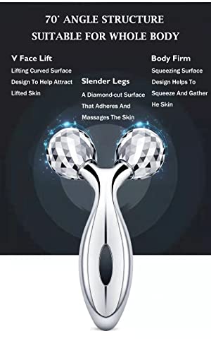 3D Roller Face Massager,Face Sculpting Tool-Facial Massager Lifting Tool Skin Tightening Reduce Puffiness - Image 8