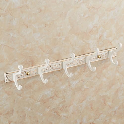 Porte-manteau mural blanc en aluminium spatial durable Sosoport