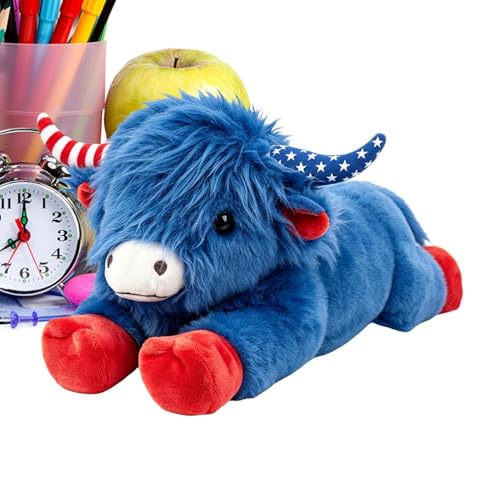 Peluche vache pour canapé maison bureau et coussin de chambre doux