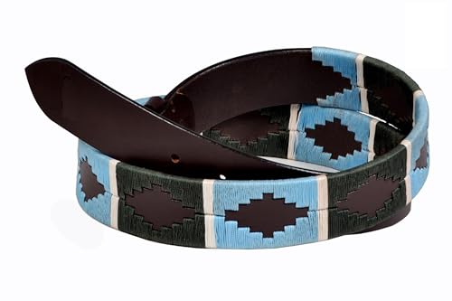Argentine Polo Belts Hand Woven Unisex Top Grain Fashion Polo Leather Belt 100% Hand Made Belt PBRSI1153