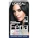 L'Oréal Paris Feria Permanent Hair Color, 20 Black Leather (Natural Black)
