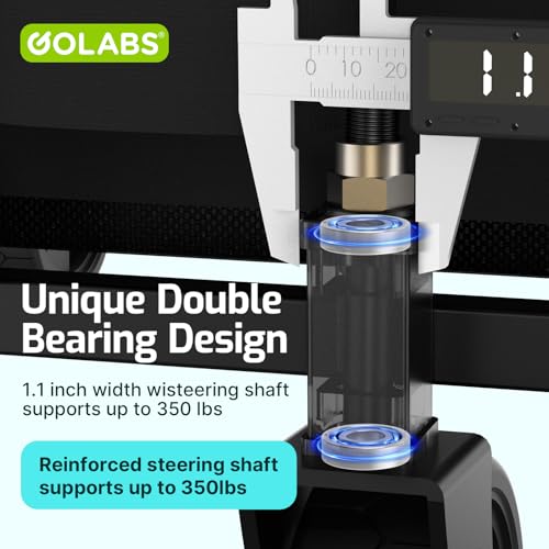 image for Golabs Collapsible Wagon Cart Max 350lb Load & Expandable Storage 100L