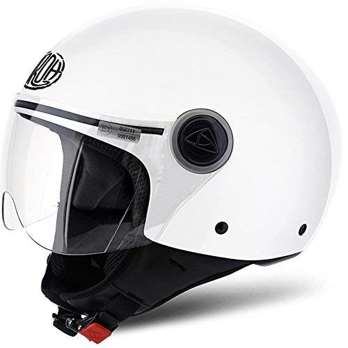 CASCO JET AIROH CPP14 COMPACT PRO COLOR WHITE/BIANCO GLOSS TG.L