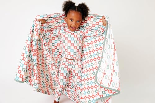 Image of Copper Pearl Jumbo 3-Layer Baby Blanket: Soft Baby Quilts for Boys and Girls | Breathable, Cozy, Toddler Blanket | Baby Quilt for Newborns | 60x72 Premium Material | Jolly