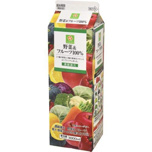 Amazon.co.jp: スマイルライフ 野菜&フルーツ100% 1000ml : 食品・飲料