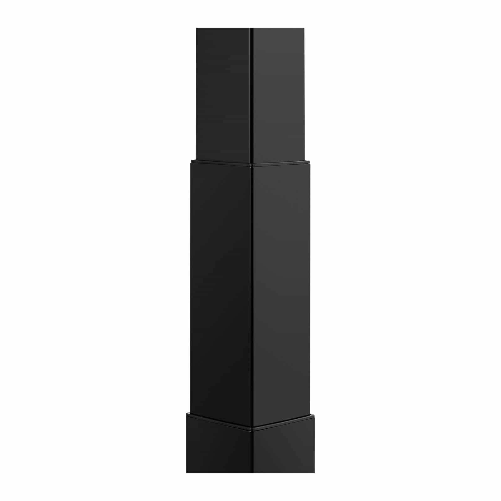 Fromm & Starck Höhenverstellbares Eckschreibtischgestell 58-123 cm einstellbare Breiten: 90-150 cm (L) / 110-190 cm (R) 150 kg 3 Motoren 450 W Memory-Funktion Schwarz Ecktischgestell