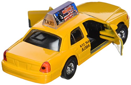 Taxi New York City amarillo escala 1:43 miniatura 2