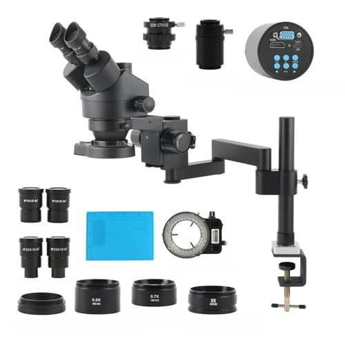 ������ 3.5X-180X�Y�[���Y�Ɨp�X�e���I�O�ጰ����48MP 4K 2K HDMI USB�r�f�I�J�����f�X�N�g�b�v�܂肽���݃X�^���hPCB�͂񂾕t���L�b�g(HDMI VGA TYPE-C)
