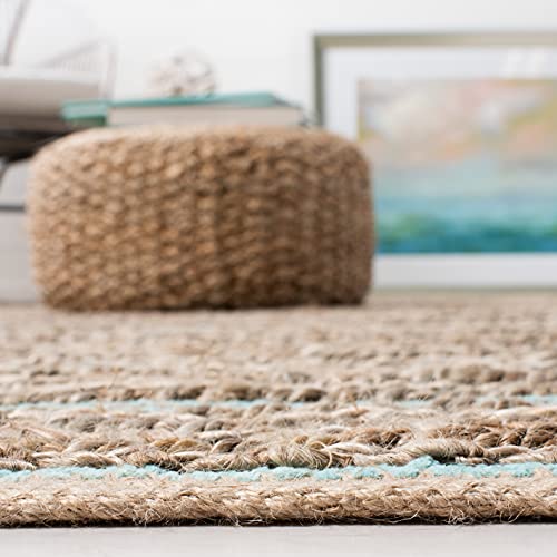Tapete decorativo SAFAVIEH Cape Cod 5' x 8' Aqua miniatura 5