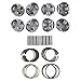 Flynsu Pistons & Rings Set Replacement for 2003-2006 Dodge Ram Chrysler Jeep 5.7L V8 OHV (VIN: 2 D H) Diameter 99.50mm