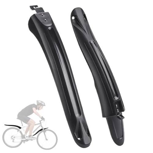 Juego de guardabarros para bicicletas de montaña y carretera ajustables Mtbs