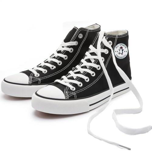 Image of Long High Top Canvas Men Sneakers