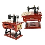 Photo Gallery healifty 2 pezzi carillon per macchina da cucire decorazione per macchina da cucire da scrivania retrò vecchio per figurina per Photo Gallery healifty 2 pezzi carillon per macchina da cucire decorazione per macchina da cucire da scrivania retrò vecchio per figurina per