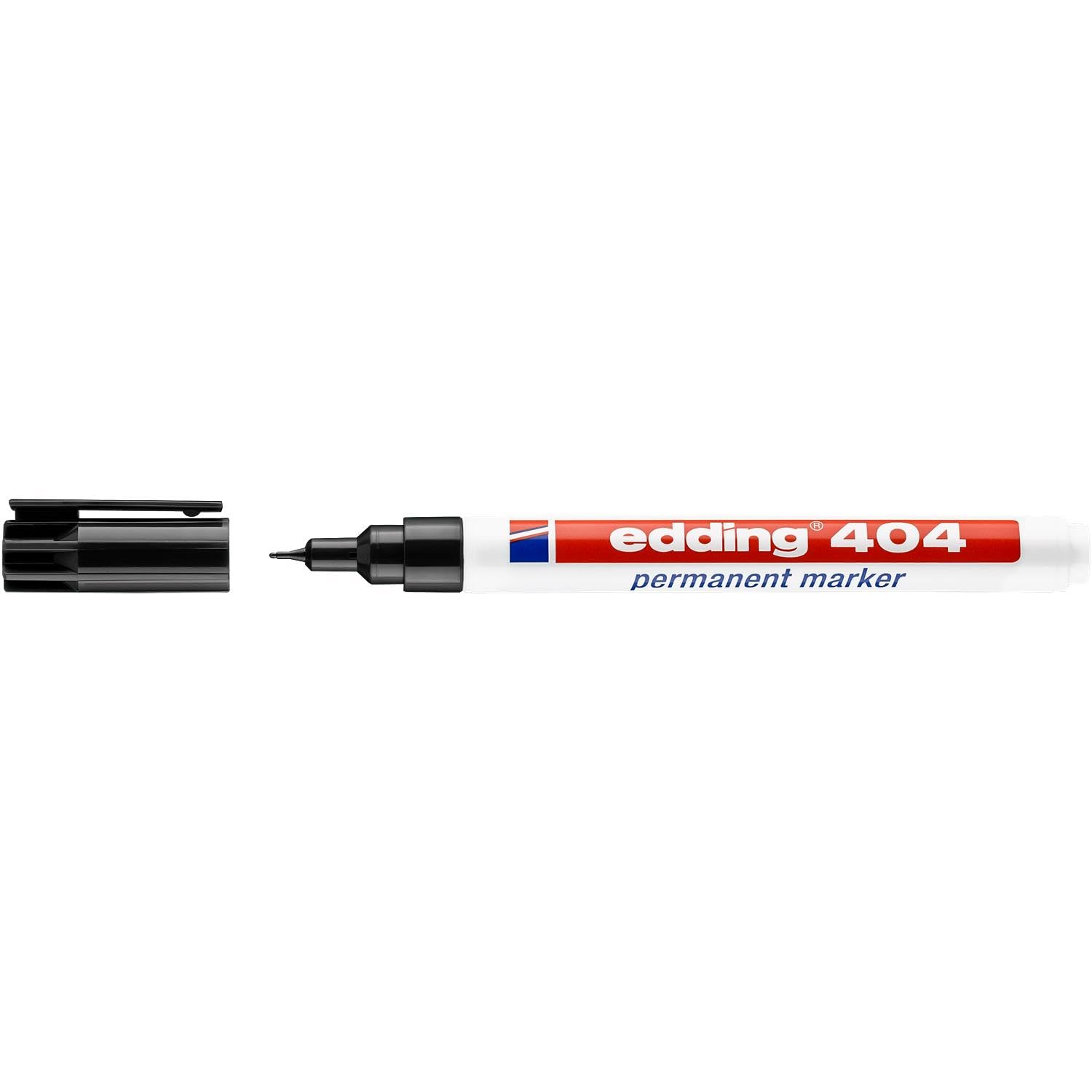 Edding Pack of 3 Permanent Markers 404 Black Ultrafine Tip 0.75 mm - Image 2