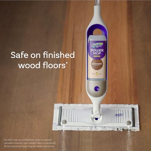 Swiffer PowerMop Wood Mopping Pad Refills for Floor Cleaning, 11 Count - image 3