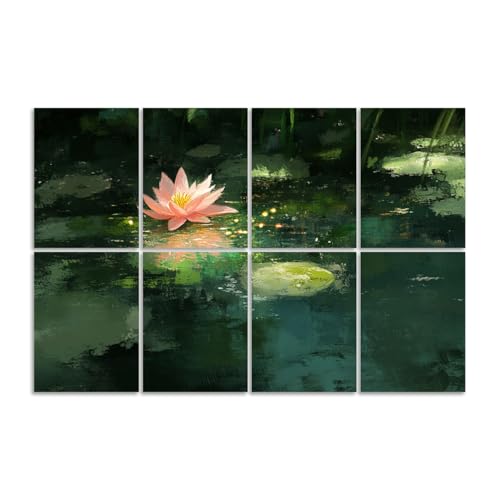 8 Pack Paneles Acústicos Artísticos Zen Stone con Adhesivo, 48"x32" miniatura 1