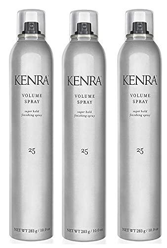 Volume Hairspray 25 Super Hold Maximum Volume Hairspray - Super Hold Finishing Volume Spray #25 - 10 Ounce - Includes Makeup Remover Wiper (Pack Of 3)