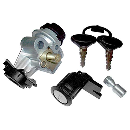 Kit serrure scooter Peugeot 50 Speedfight complet barillet et Neiman - 2
